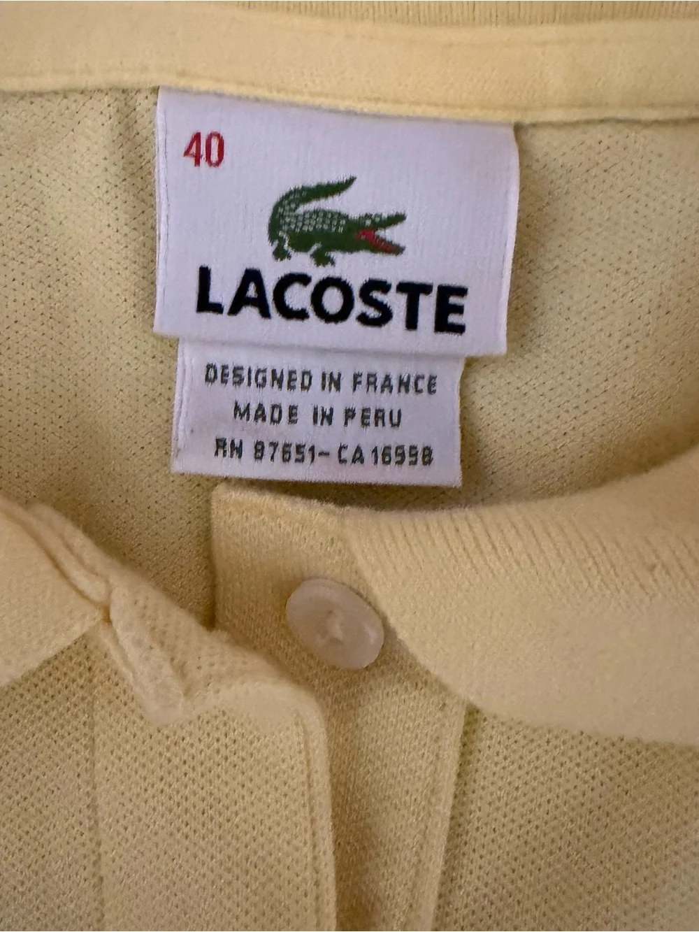 Lacoste classic short